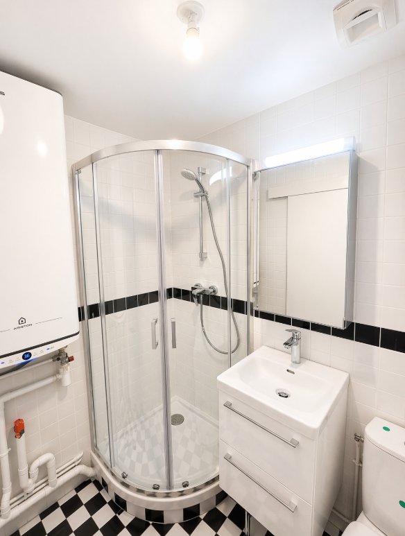 Rénovation salle de bain – résultat après travaux